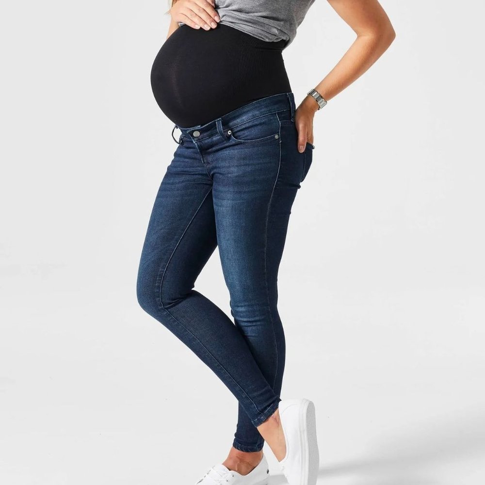 Blanqi Maternity Belly Support Skinny Jeans | 6